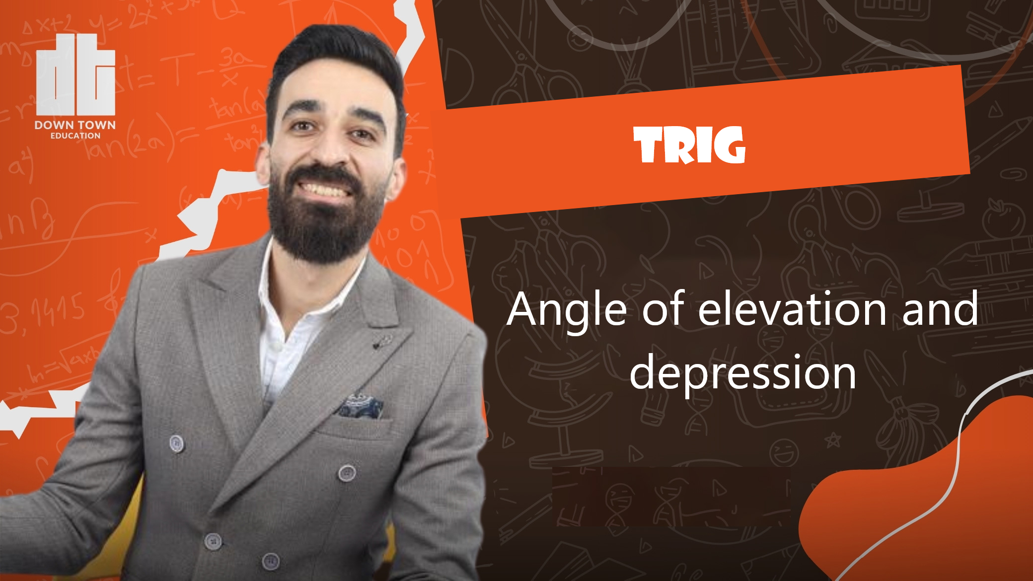 Angle of elevation and depression | trig