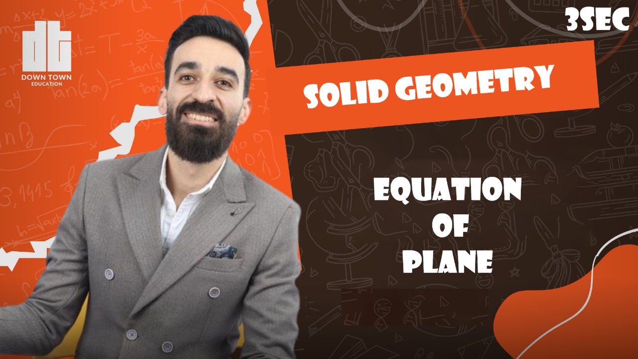 Equation of plane