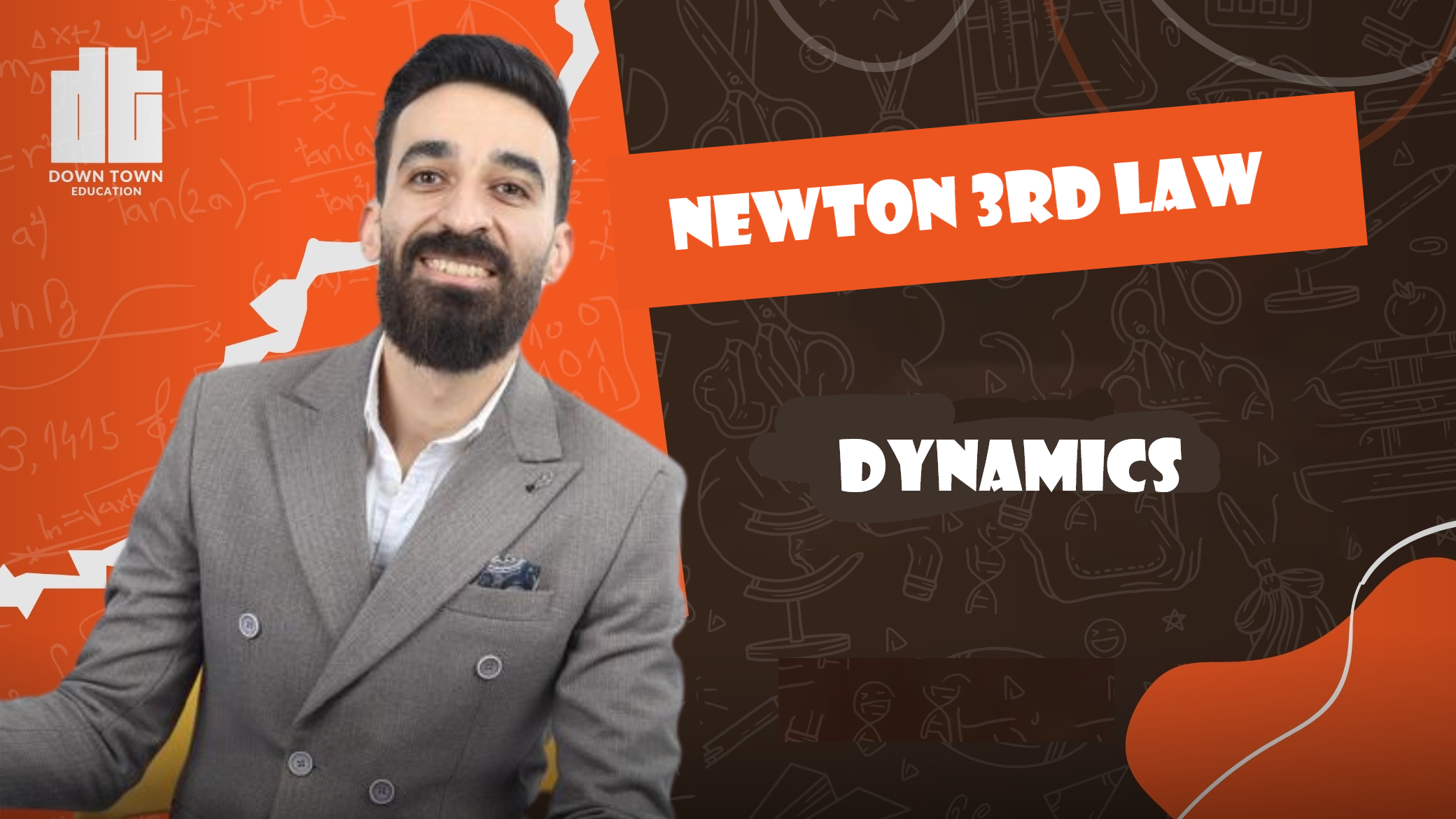 Newton 3rd law | dynamics | senior 2