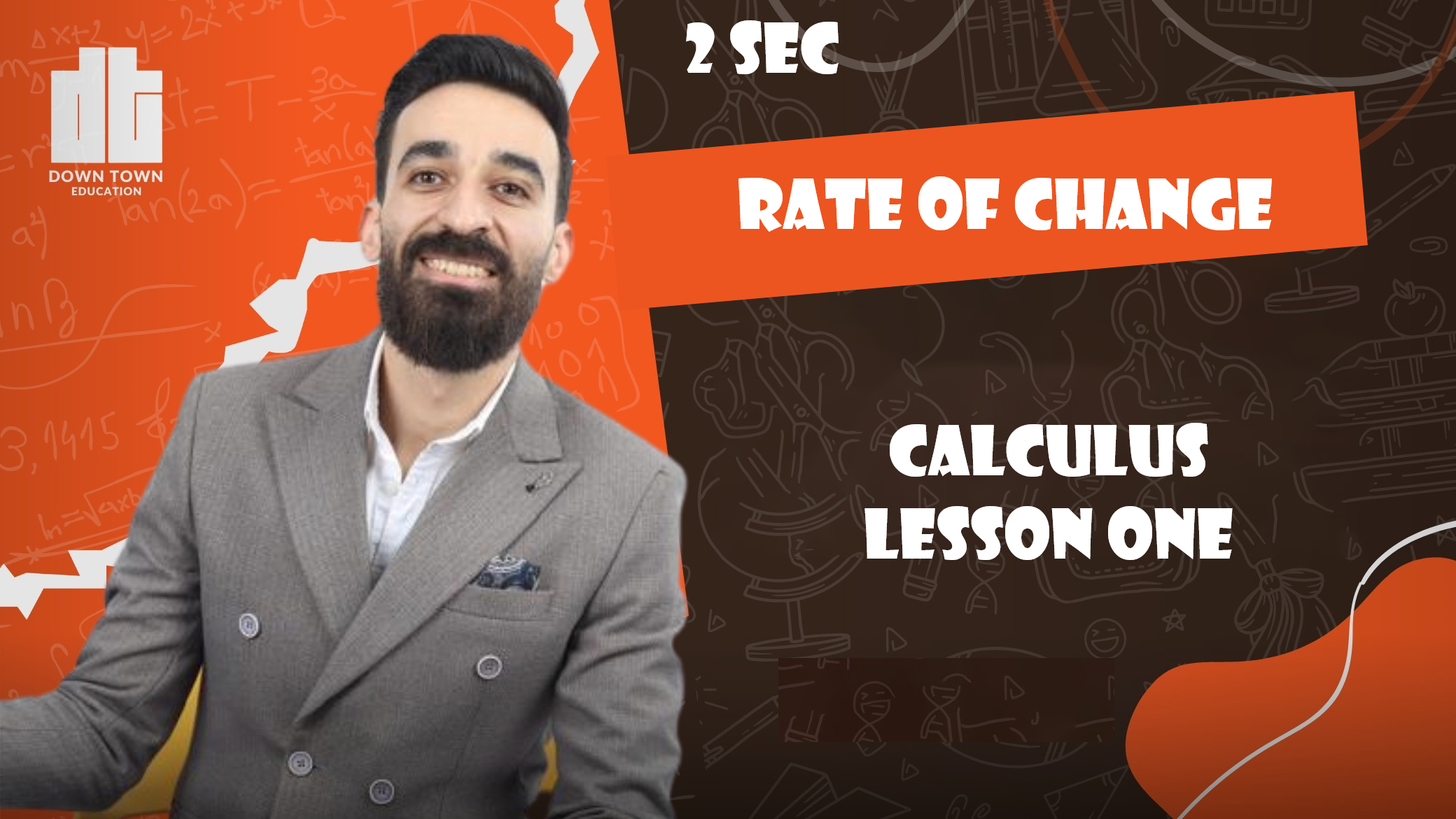 Rate of change calculus lesson one
